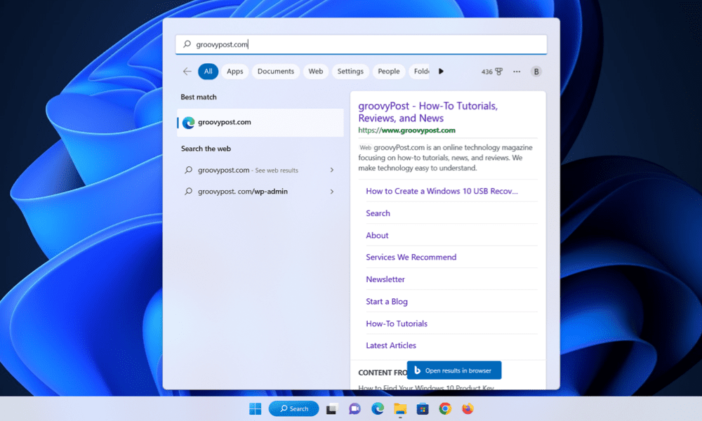 Hvordan skjule eller endre søkeboksen på oppgavelinjen i Windows 11