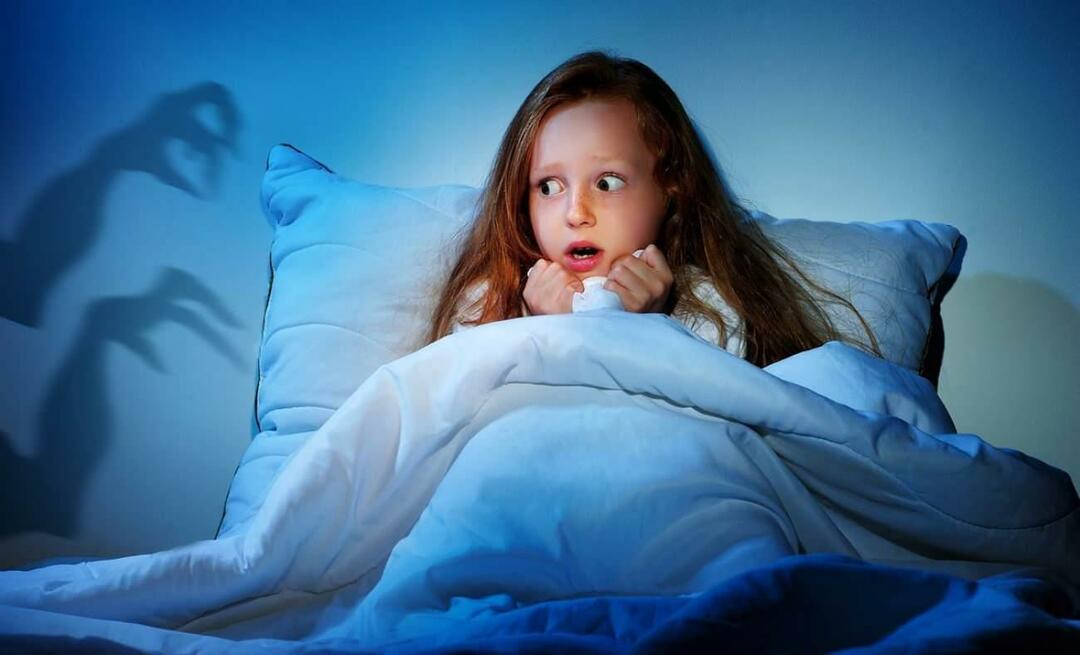 Hvordan bør barn med natteskrekk tilnærmes? Hva er årsakene til natteskrekk?