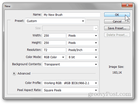 Photoshop Adobe Forhåndsinnstilte maler Last ned Lag Opprette Forenkle Enkelt Enkelt Rask tilgang Ny veiledningshåndbok Børster Stroke Børste Maling Tegn dokument