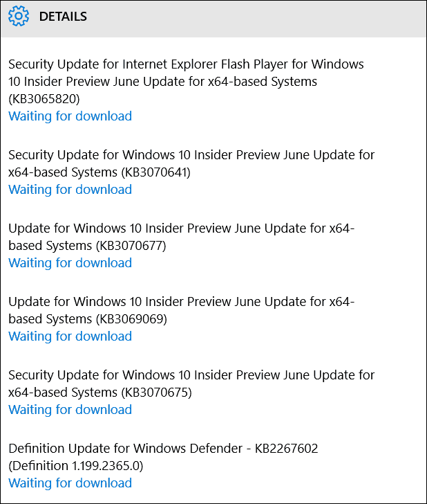 Windows 10 Build 10130 Security and Bug Fixes tilgjengelig i dag