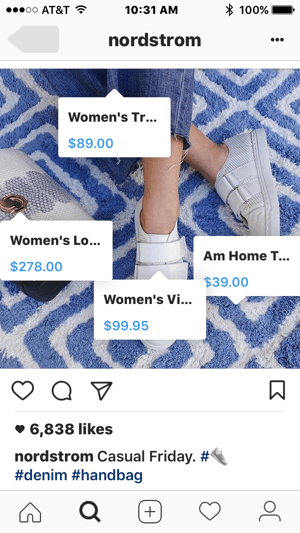 Produktkoder som kan kjøpes, vil gjøre det enkelt for Instagram-brukere å kjøpe produktene dine.