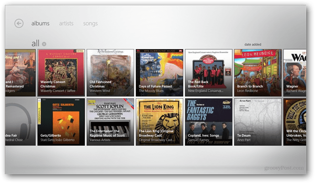 Windows 8: Zune Pass for å leve videre i Music Metro App
