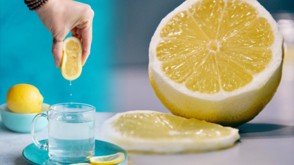 Drikker sitronvann på tom mage om morgenen det? Sitron vann oppskrift for vekttap