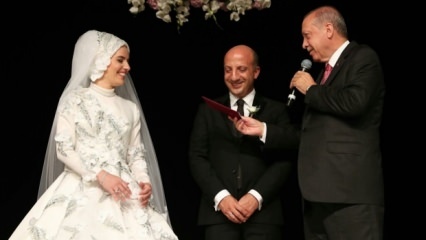 President Erdogan stedfortreder var vitne til Ali İhsan Arslans bryllup