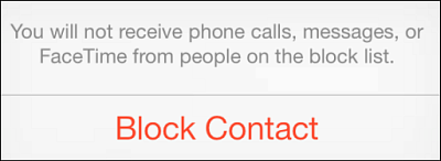Blokker innringere iOS 7