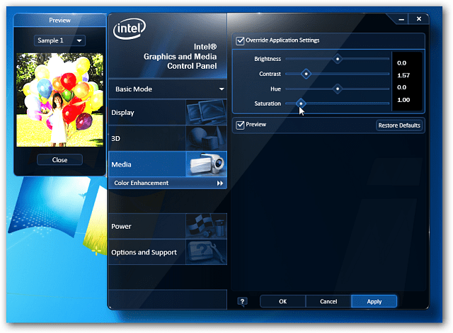 Slik deaktiverer du Intel Graphics Icon fra Windows oppgavelinje