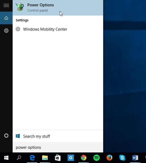 Windows 10 Cortana-søk ble slått av