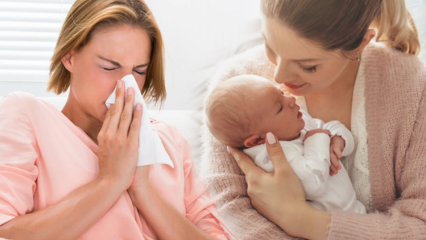 Hvordan går influensa over hos ammende mødre? De mest effektive urteløsningene for influensa til ammende mødre