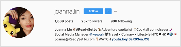 instagram-personlig-profil-med-virksomhet-link-eksempel