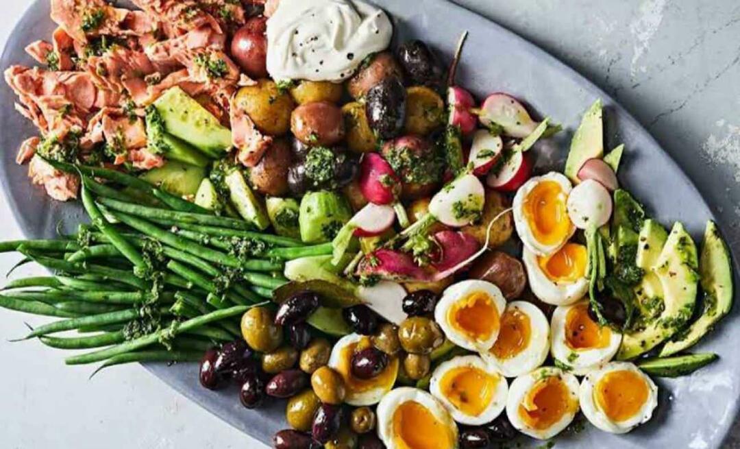 Du vil ikke kunne få nok av den franske salaten! Niçoise salatoppskrift