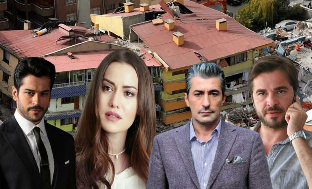 Jordskjelvvarsler i Istanbul skremte også kjendiser! Selv om de kontrollerer huset sitt, tar de grep og...