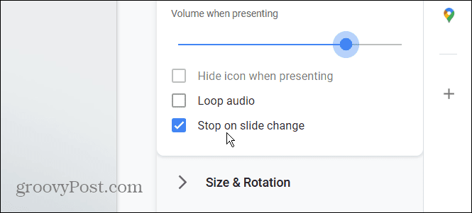 Lydalternativer google slides