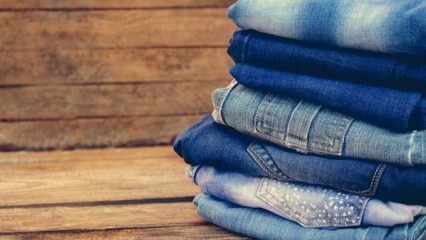 Hvordan går lukten fra dårlig luktende jeans?