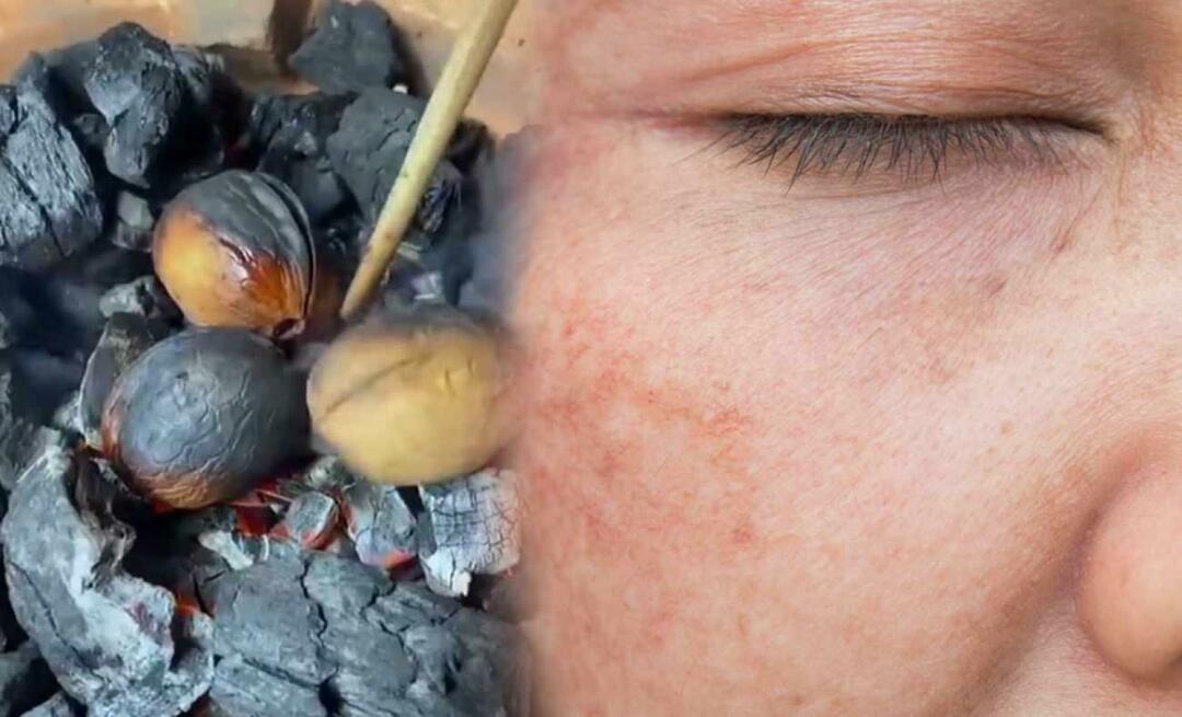 En valnøtt-olivenoljeblanding som fjerner flekker og brennemerker i ansiktet ditt med kun én penn!