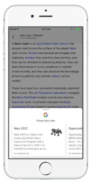 Google lanserer nytt innholdsoppdagelsesverktøy i Google App for iOS.