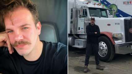Ungdomsposen til Tolga Karel, som er lastebilsjåfør i Amerika, er på agendaen