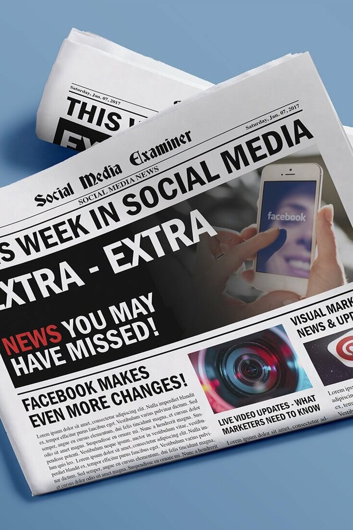 Facebook automatiserer teksting av undertekster: Denne uken i sosiale medier: Social Media Examiner