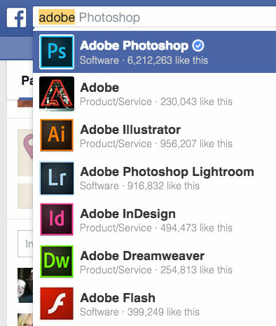 Adobe facebook eiendommer