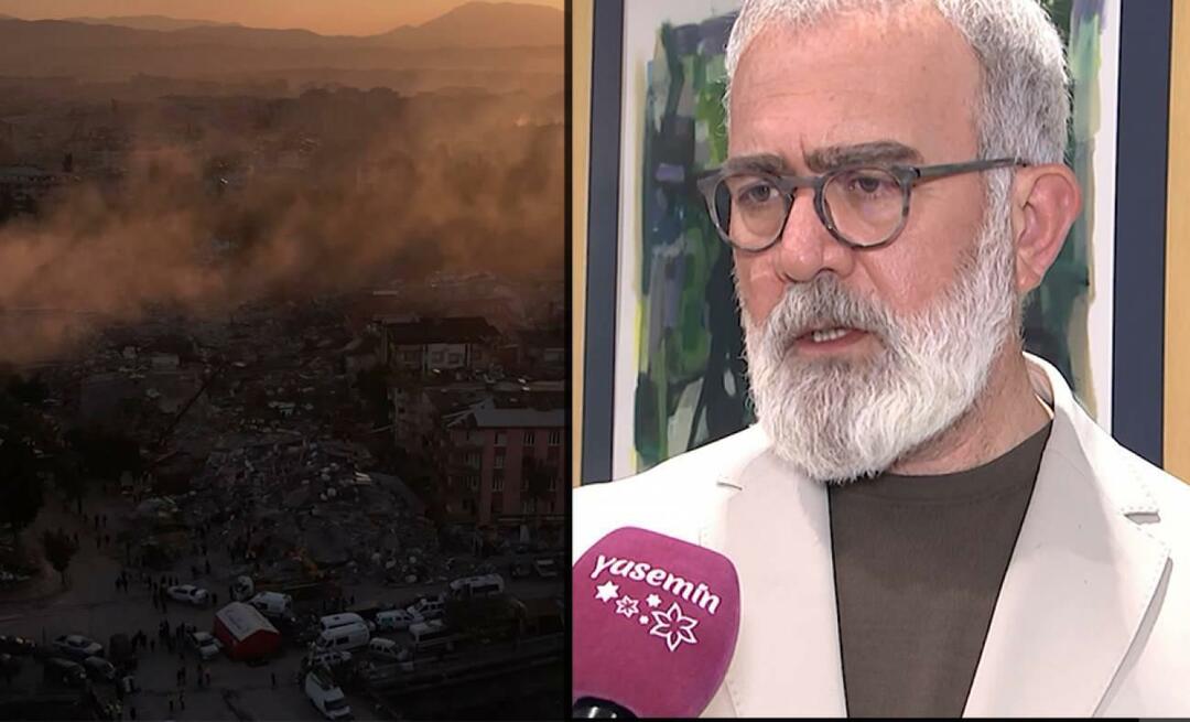 Bahadır Yenişehirlioğlu snakket privat med Yasemin: Hvis dette jordskjelvet var i England...