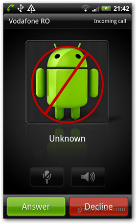 Android: Slik avviser du anrop fra visse kontakter
