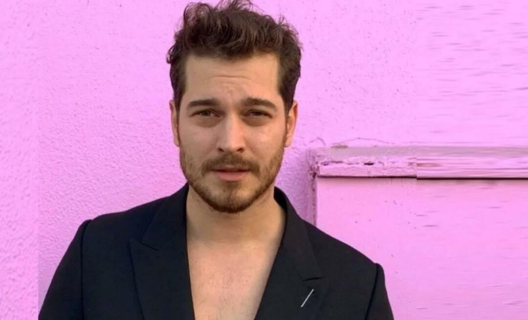 Den nye partneren til Çağatay Ulusoy, som forbereder seg på sin nye serie, har blitt annonsert! Se hvem som fant på det navnet?