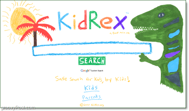 kidrex trygt internett søk etter barn