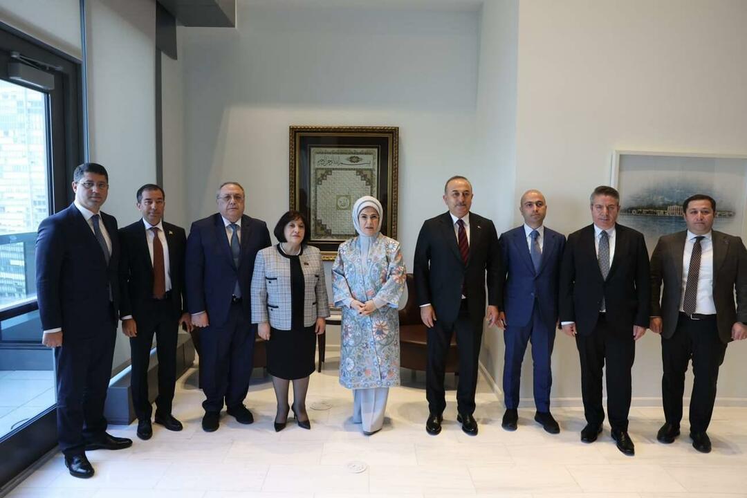 Emine Erdoğan deltok på FNs invitasjon til World Zero Waste Day