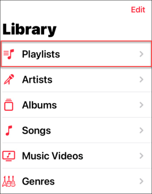  endre et spillelistebilde på Apple Music