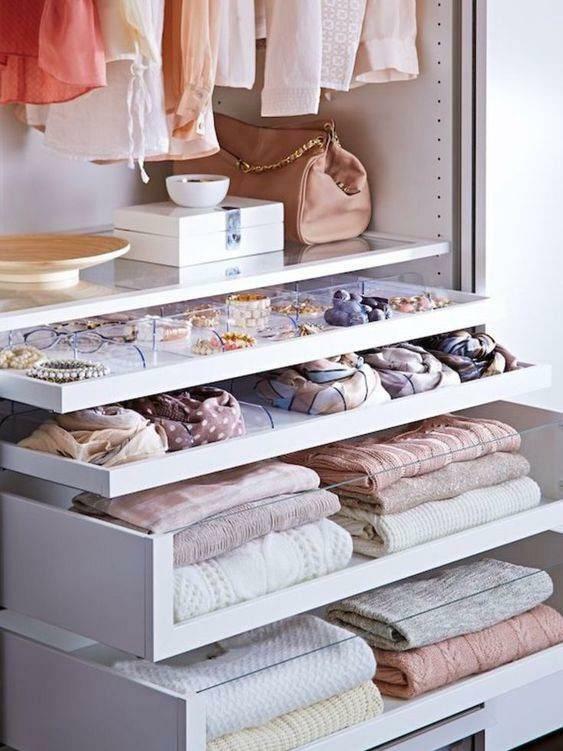 Tips for organisering av garderobeskap