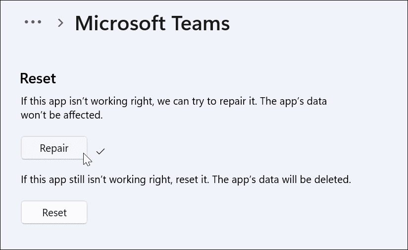 Fiks Microsoft Teams White Screen