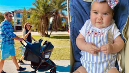 Ceyda Ateşs lille datter Talia ble sentrum for oppmerksomheten med sine blå øyne! Kommentarer regnet på sosiale medier