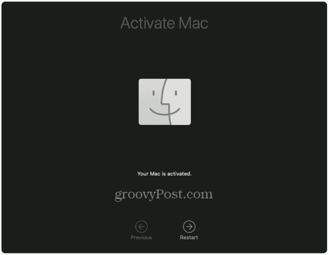Rengjør Installer macOS Monterey aktiver Mac