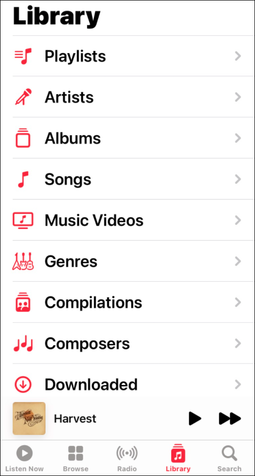 bibliotek legg til din egen musikk til apple music