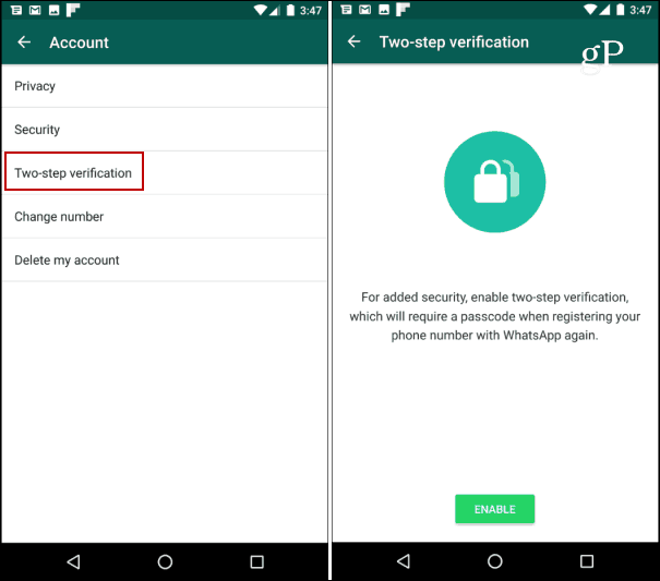 Slik sikrer du WhatsApp-kontoen din med totrinnsverifisering
