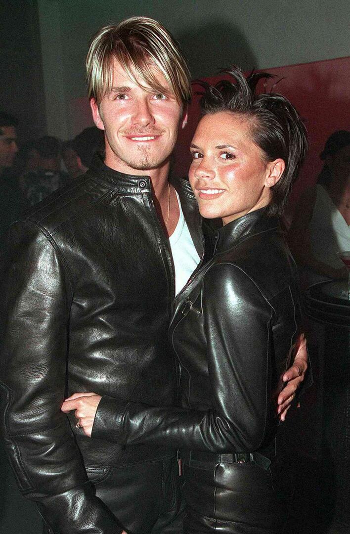 David Beckham og kona Victoria Beckham