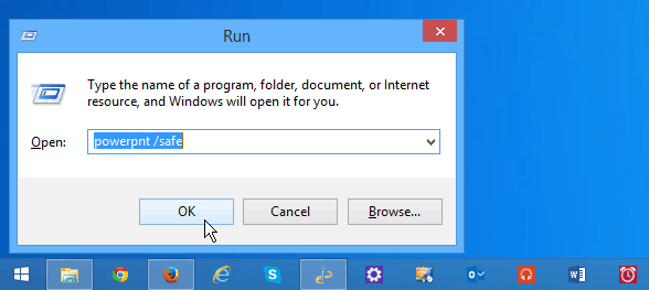 Feilsøk Microsoft Office ved å åpne det i sikkermodus
