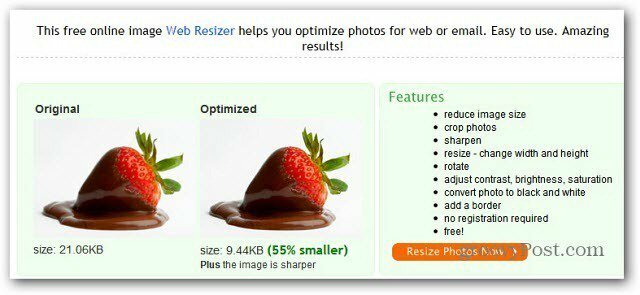 webfoto resizer