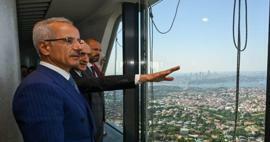 Minister Uraloğlu kunngjorde: Çamlıca Tower nådde et rekordbesøk