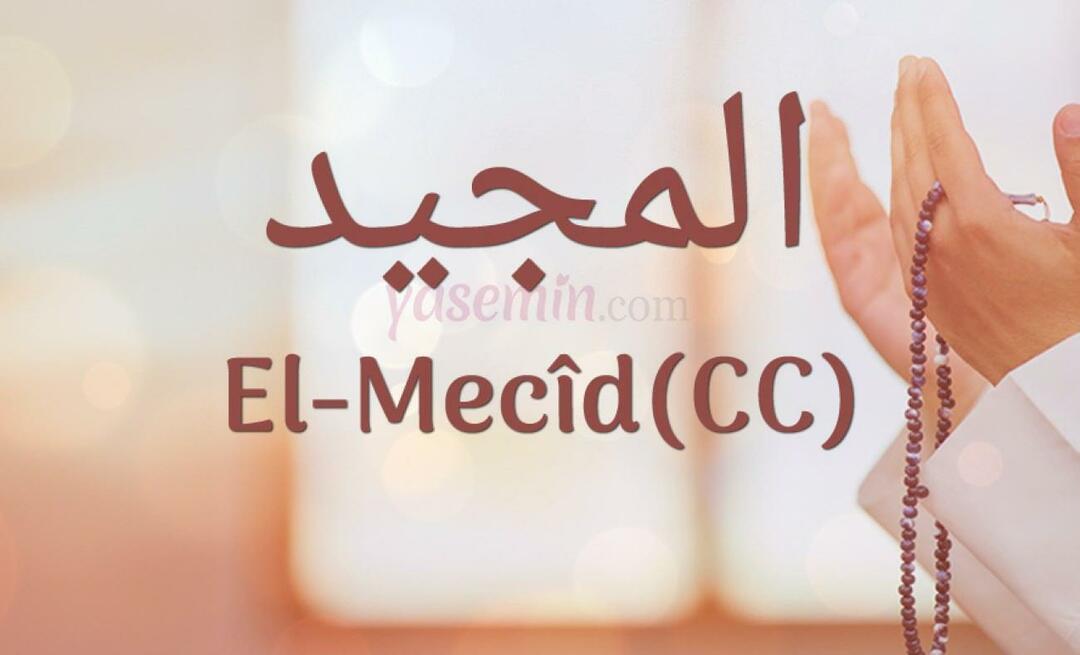 Hva betyr al-Majid (cc)? Hvorfor er rosenkransen for Essence of Al-Macid (cc) foretrukket?
