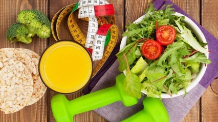 Den mest permanente kostholdslisten! Det sunneste kostholdet for å gå ned i vekt ...