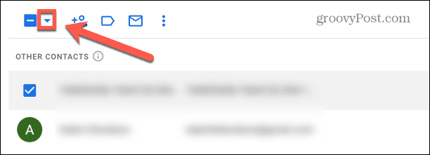 gmail avmerkingsboks pil