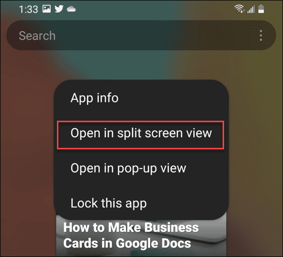 hvordan dele skjerm på Android