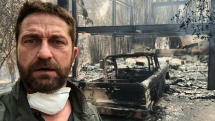Hollywood-skuespilleren James Butler minner Palestina om brennende hus!
