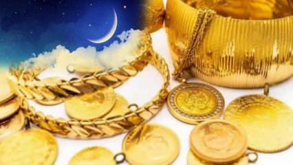 Hva betyr det å se gull i en drøm? Ifølge Diyanet, betydningen av å få kvart gull i en drøm ...