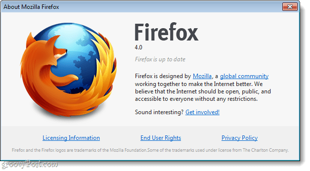 Firefox 4 er oppdatert