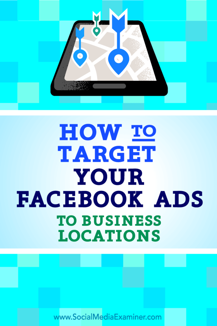 Tips om hvordan du kan vise dine Facebook-annonser til ansatte hos målselskaper.