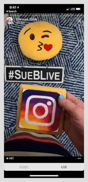 Sue får mye engasjement via Instagram-historier.