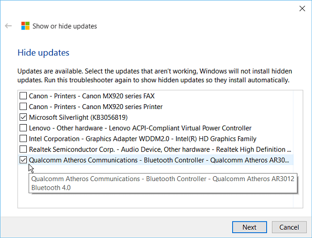 Windows 10: Blokker automatiske Windows-oppdateringer med (KB3073930) Verktøy