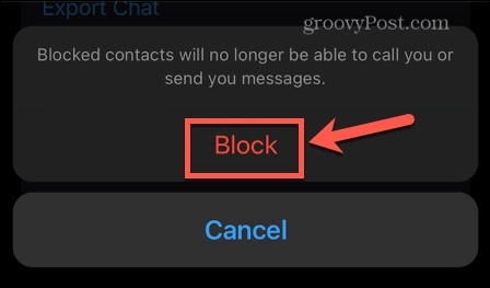 whatsapp bekrefte blokkering
