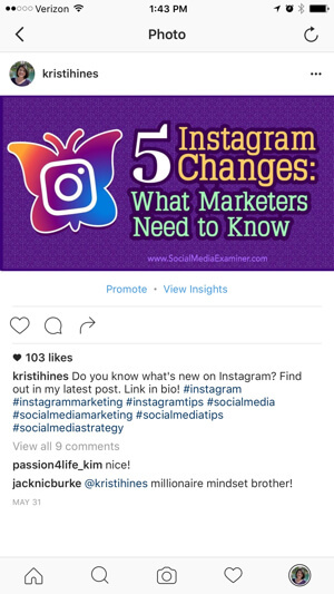 instagram markedsføre innlegg